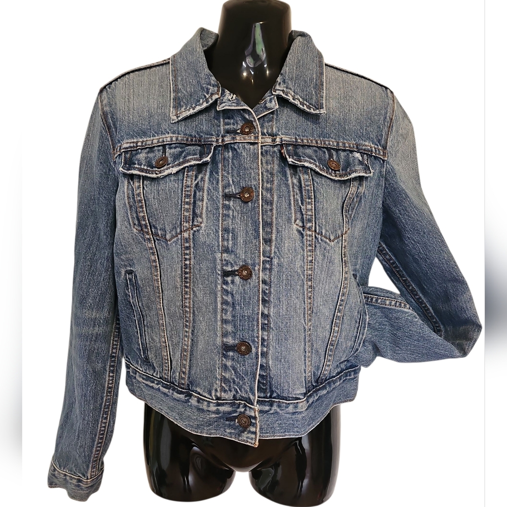 Levi's Vintage Trucker Denim Jean Jacket Women's S Med